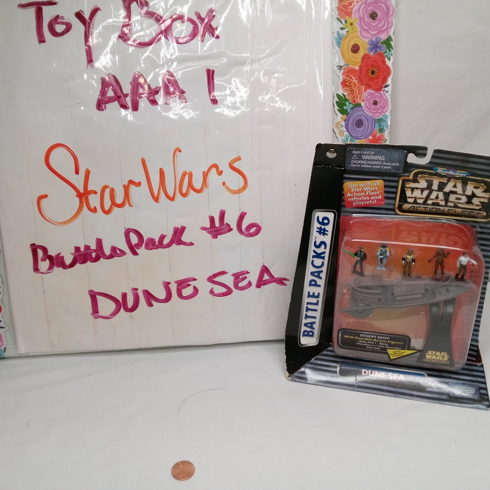 Star Wars Orange and Blue Action Figures Playset